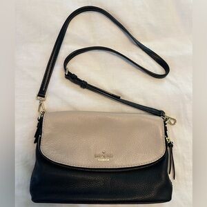 Kate Spade Crossbody Purse - Black/Cream